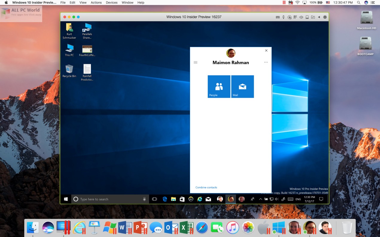 Parallel windows 10 for mac free download